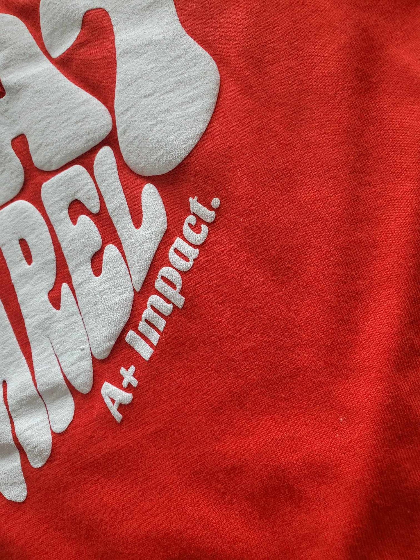Puff Print Heart T-Shirt (Red)