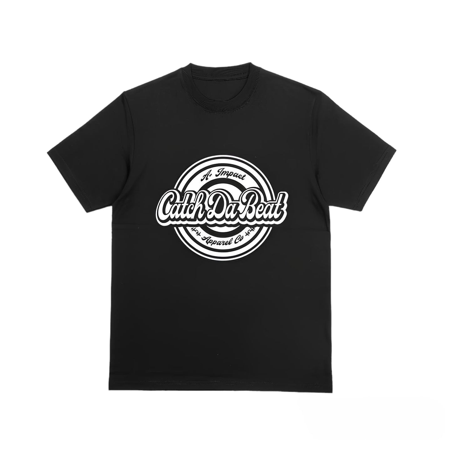 Black and White Catch Da Beat T-shirt