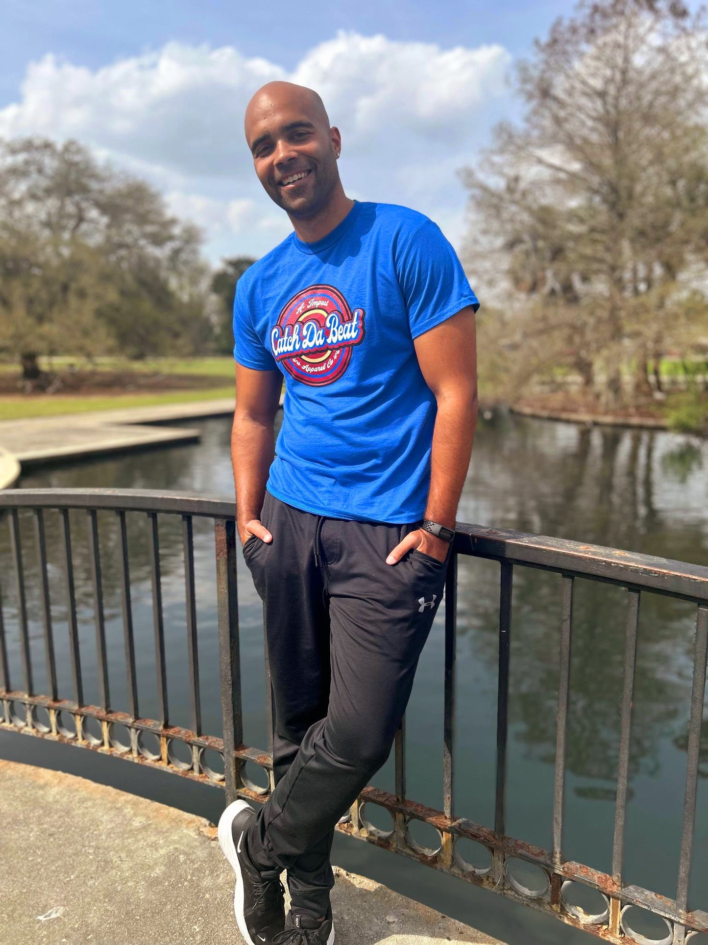 Limited Edition Royal Blue Catch Da Beat T-shirt