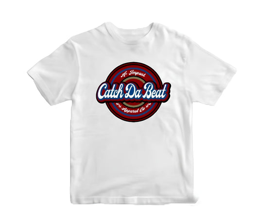 Limited Edition White Catch Da Beat T-shirt